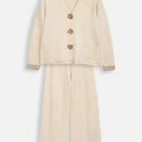 Women's sweater and trousers with cashmere