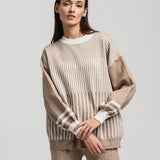 Women's sweater and trousers with cashmere