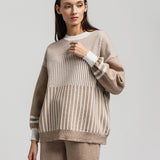 Women's sweater and trousers with cashmere