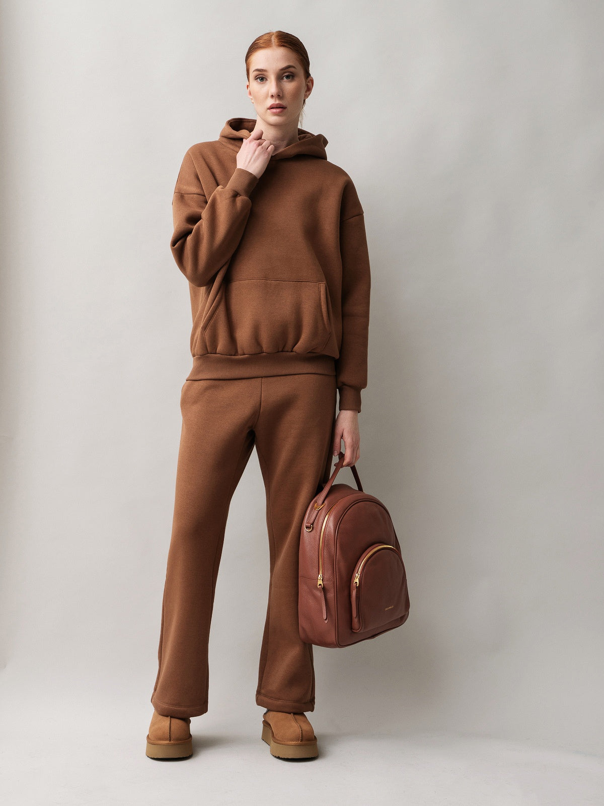 Hooded jumper