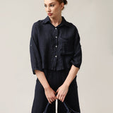 Women's linen shirt