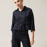 Women's linen shirt