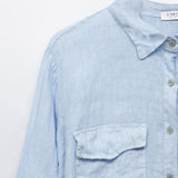 Women's linen shirt, Oversized