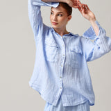 Women's linen shirt, Oversized