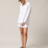 Women's linen shirt, Oversized