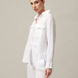 Women's linen shirt, Oversized