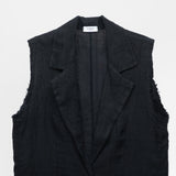 Women's linen waistcoat