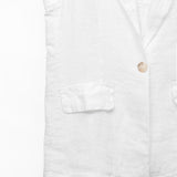 Women's linen waistcoat