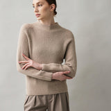 Women's jumper with Baby alpaca wool