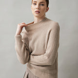 Women's jumper with Baby alpaca wool