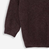 Women's jumper with baby alpaca wool