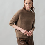 Women's jumper with Baby alpaca wool