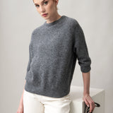 Women's jumper with Baby alpaca wool