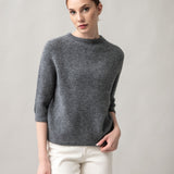 Women's jumper with Baby alpaca wool