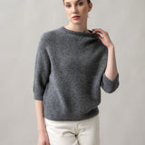 Women's jumper with Baby alpaca wool