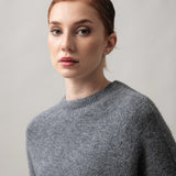 Women's jumper with Baby alpaca wool