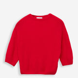 Women's jumper with baby alpaca wool