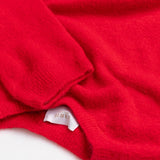 Women's jumper with baby alpaca wool