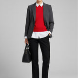 Women's jumper with baby alpaca wool