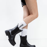 Women's leather shoes