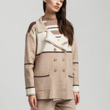 Women's sweater and trousers with cashmere