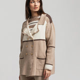 Women's sweater and trousers with cashmere