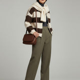 Women's cardigan with wool