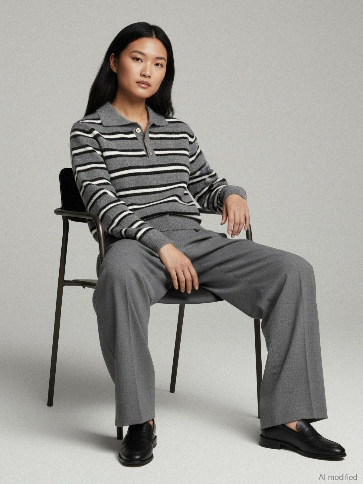 Women's cardigan with wool