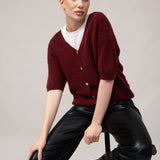 Moteriškas megztinis su alpakos jauniklių vilna