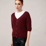 Moteriškas megztinis su alpakos jauniklių vilna