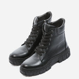 Women's leather shoes