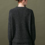 Women's jumper with alpaca wool