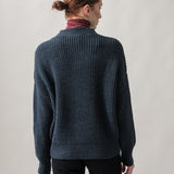 Women's jumper with alpaca wool