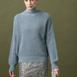 Women's jumper with alpaca wool