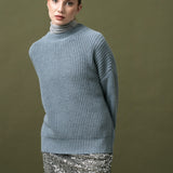 Women's jumper with alpaca wool