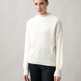 Women's jumper with alpaca wool