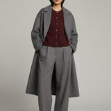 Women's cardigan with wool