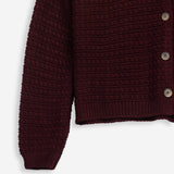 Women's cardigan with wool