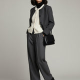 Women's cardigan with wool