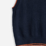 Women's waistcoat with angora wool