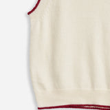 Women's waistcoat with angora wool