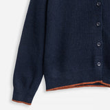 Women's cardigan with angora wool