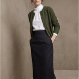 Women's cardigan with angora wool