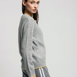 Women's cardigan with angora wool