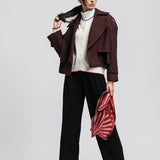 Women's cardigan with angora wool