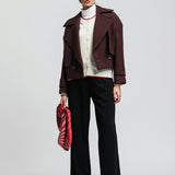 Women's cardigan with angora wool