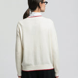 Women's cardigan with angora wool