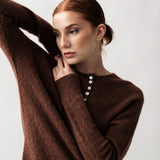 Women's jumper with Baby alpaca wool, Capsule Collection