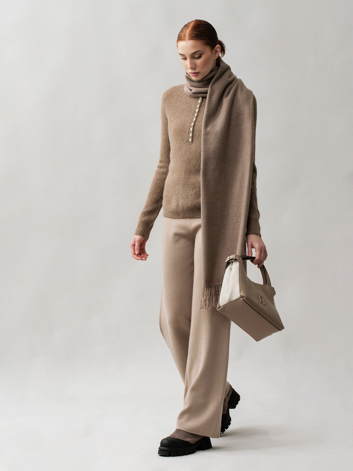 Women's jumper with Baby alpaca wool, Capsule Collection