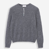 Women's jumper with baby alpaca wool